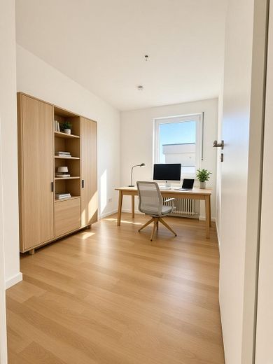 *** 3 Zimmer Wohnung mit ruhiger Terrasse in Bogenhausen Denning 2.OG *** – Zimmer 2 Wohnbeispiel