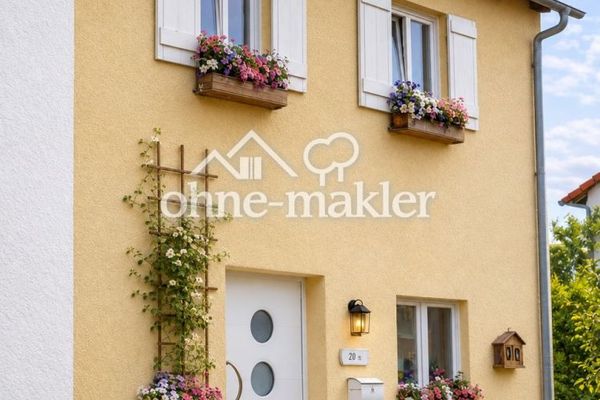 Grundsolides sonniges ruhiges (Sackgasse) Eckhaus mit viel Platz und Umlaufgarten