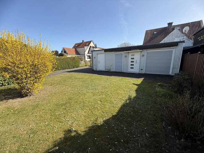 Garten und Hobbyraum Zugang