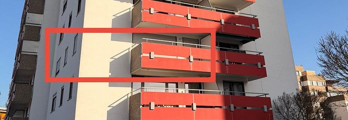 Sofort verfügbar: Gepflegte 3-Zimmer-Wohnung mit Tiefgarage & großem Südwestbalkon in gefragter Lage