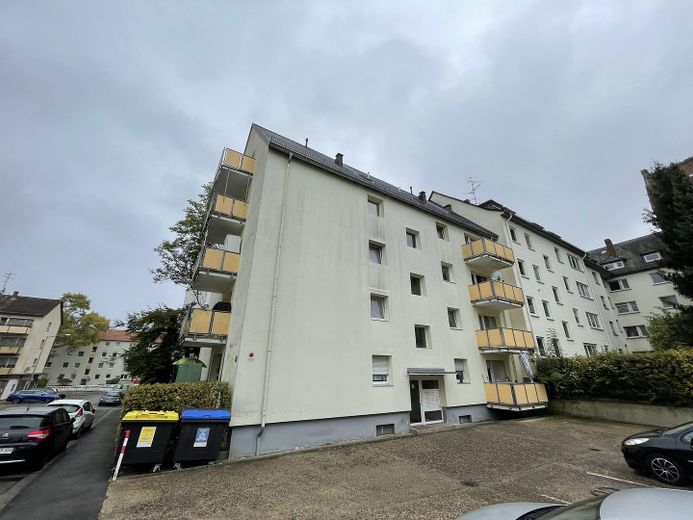 Gedämmte Fassade