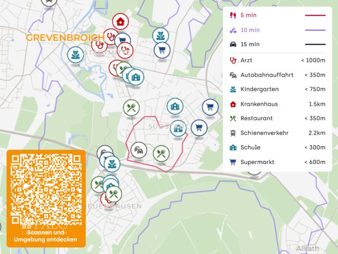 Kapitalanleger aufgepasst! Attraktive 3-Zimmer-Wohnung – Karte