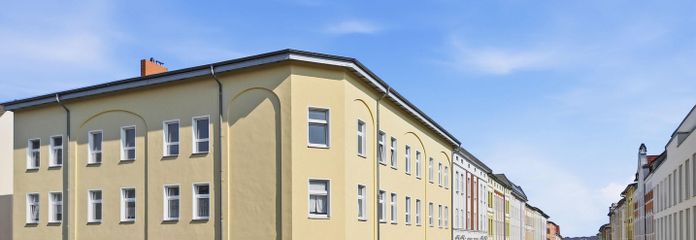 Renovierte 2-Zimmer-Wohnung im 2. OG – zentrumsnah in Eberswalde – Außenansicht