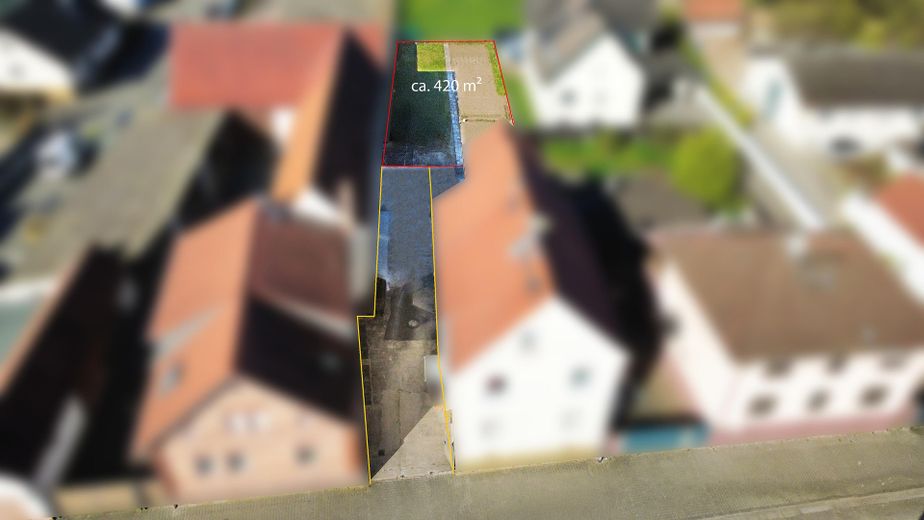 Terreno edificabile senza provvigione, in posizione tranquilla in seconda fila, con vista libera sui campi – Luftbild3