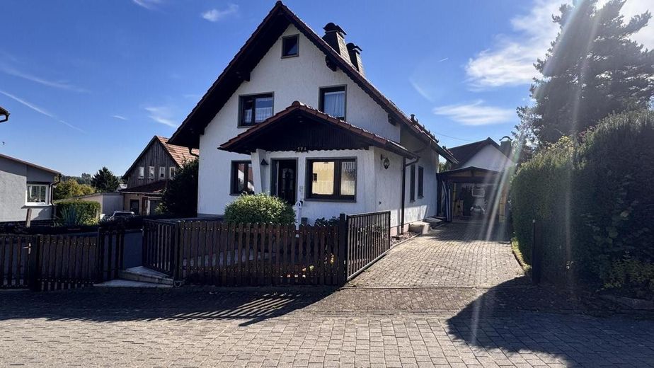 Ansicht auf PKW Stellplatz