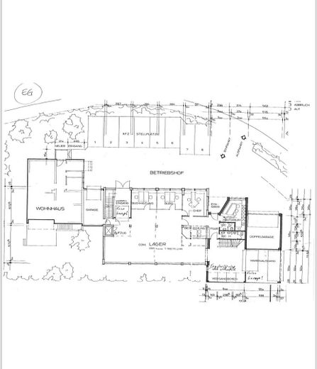 Grundriss Gewerbe EG