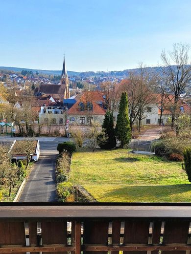 Dom jednorodzinny (DHH) z wymarzonym widokiem w Aschaffenburgu Schweinheim, bez prowizji – Unverbaubarer Fernblick