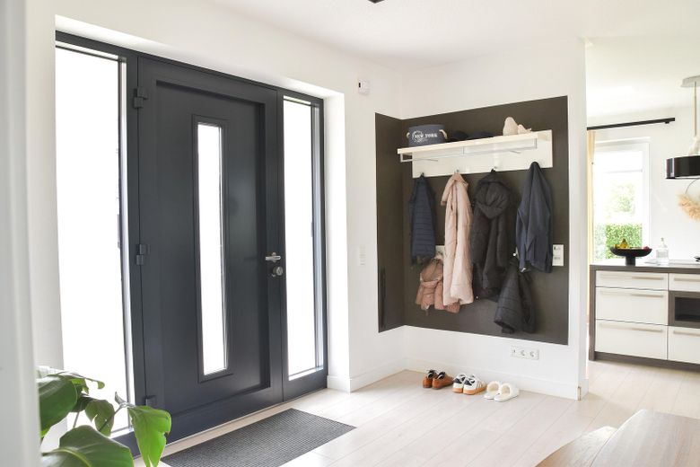 offene Garderobe
