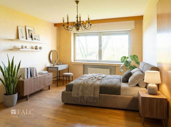 Eigentumswohnung mit viel Potenzial ! – Schlafzimmer - Homestaging