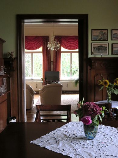 Modernisierte Jugendstilvilla – Blick vom Speisezimmer 1. OG