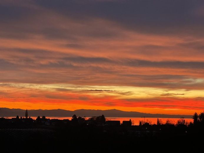 Sonnenuntergang am Bodensee