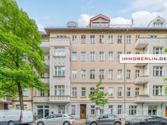 IMMOBERLIN.DE - Przyjemne mieszkanie w kamienicy w poszukiwanej lokalizacji przy Maybachufer – Zdjęcie 1