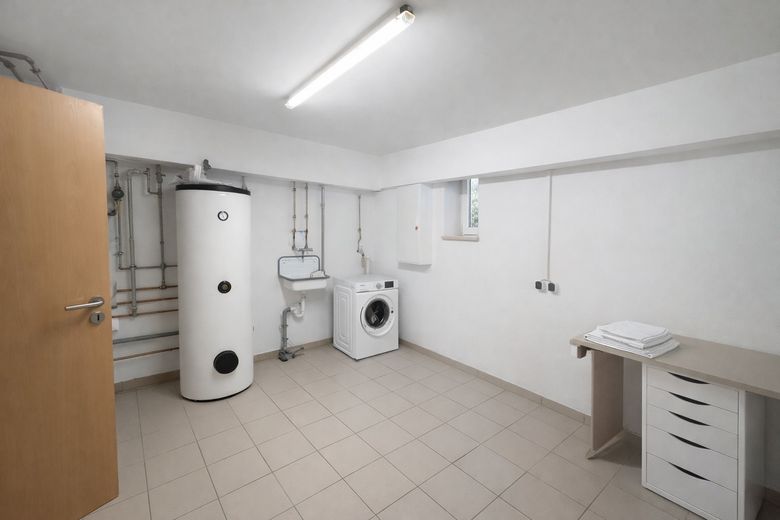 Heizungsraum- Waschraum