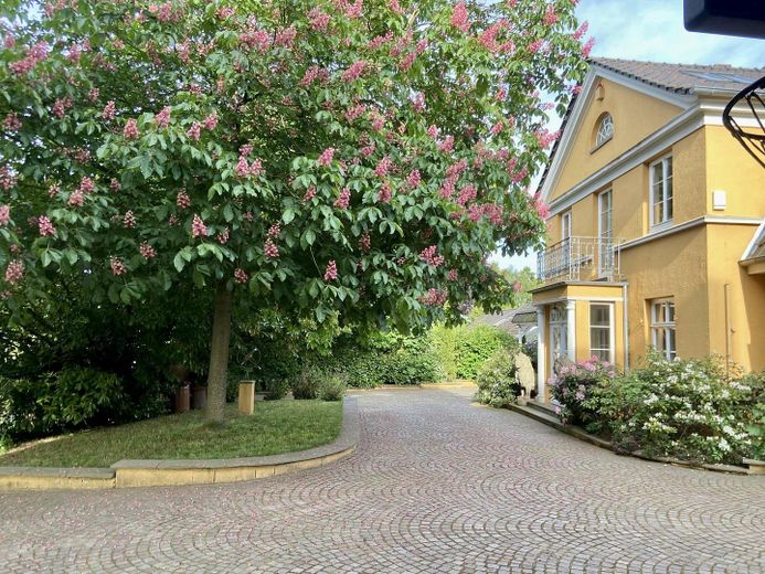 Villa mit Gutshauscharakter auf 3500m²-unverbaubarer Seeblick in Kieler Stadtrandlage – Repräsentative Zufahrt 