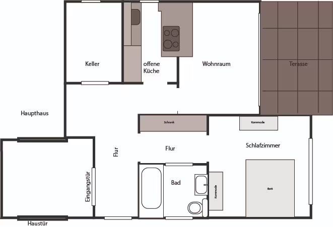 Casa unifamiliar independiente con apartamento independiente – Foto 20