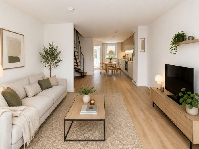 Mehr Wohnkomfort für die ganze Familie – Reihenmittelhaus mit zwei Bädern und Garten – Foto 1