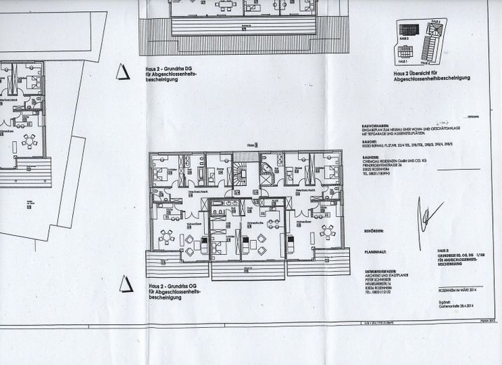 Bez prowizji! Ekskluzywne mieszkanie 2-pokojowe od strony południowej w centrum Bernau a.Chiemsee – Wohnung Nr. 2/5