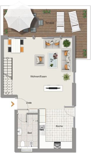 Grundriss Dachgeschoss