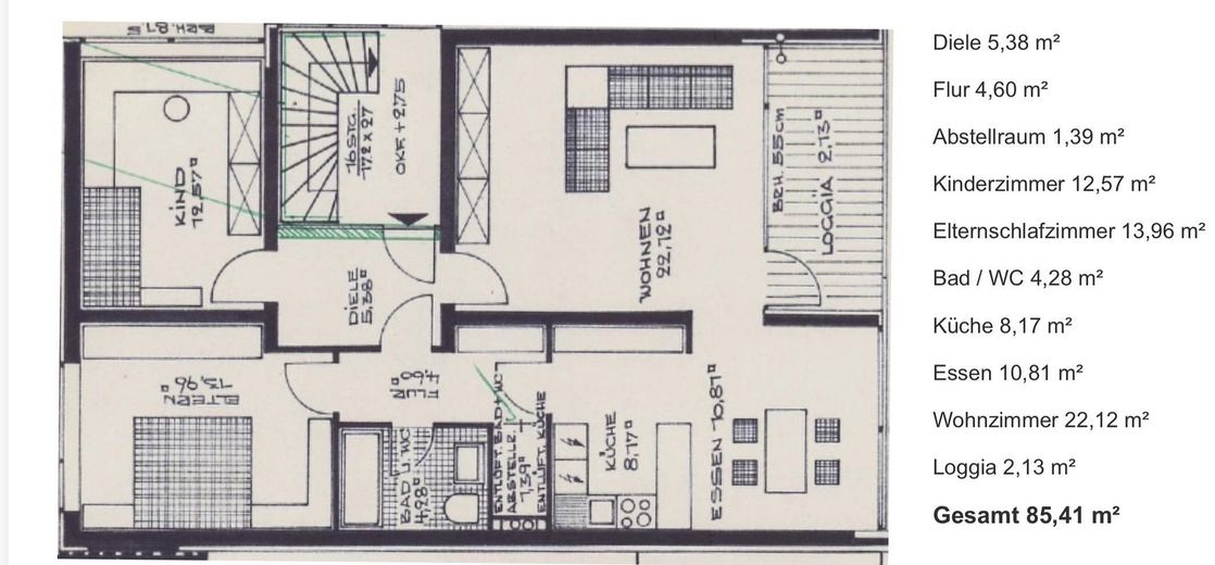 Wohnen mit Charakter: 3-Zimmer-Wohnung in Leverkusen – फोटो 3