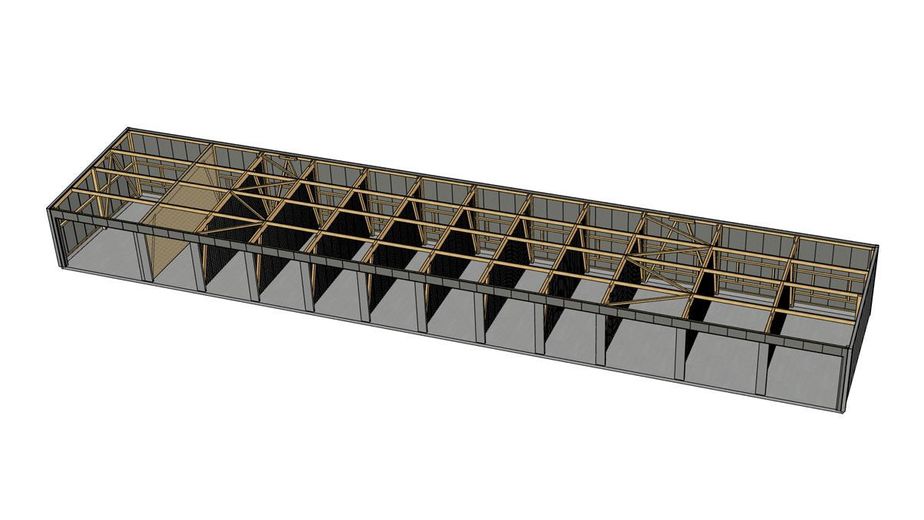 Lager Halle Gewerbehalle Garage Storage in Reinfeld bei Lübeck Autobahn A1 – Grundriss Halle rechts