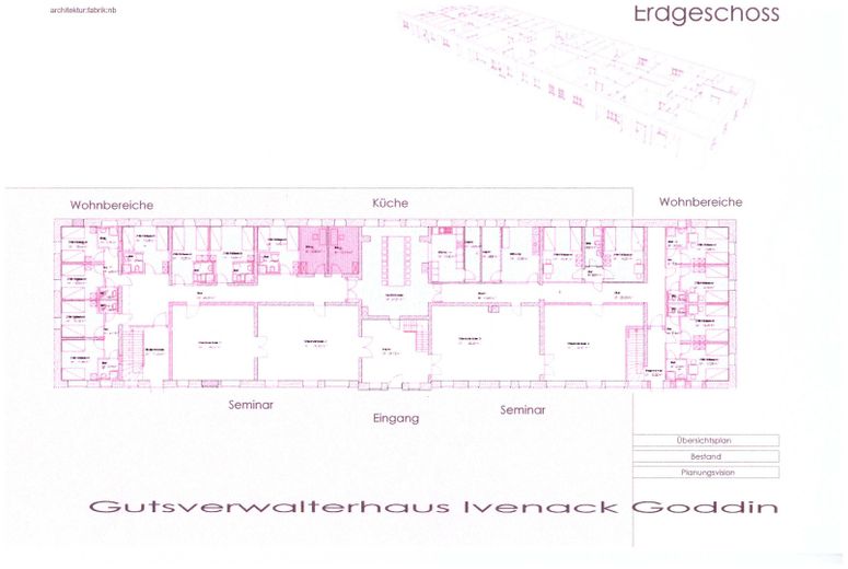 eines der letzten, erhaltenen SCHEUNENGUTSHÄUSER (mit 4-6 ha. Naturgrundstück) – Grundriss D.G.