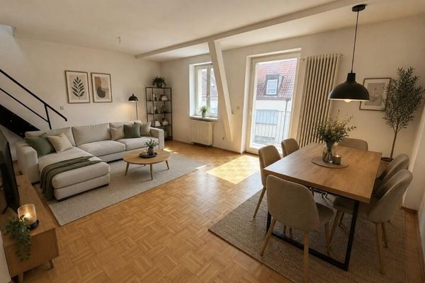 Großzügige 4-Zimmer-Maisonette mit Balkon | 114 m² | Ludwigshafen