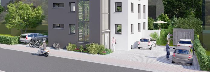 Aussenansicht - Eingang