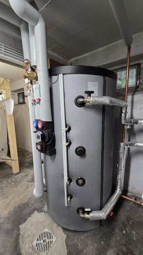 Wasserspeicher für Heizkreis