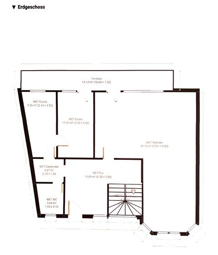 6.7 % Rendite!!! - Kapitalanlage/Eigennutzung - eine schöne Maisonette Wohnung in Schöneck – Grundriss EG