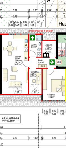Construction neuve sous les combles, Ingolstadt-Nordost : 3 appartements libres immédiatement, 1 loué – sans commission – DG 43 links