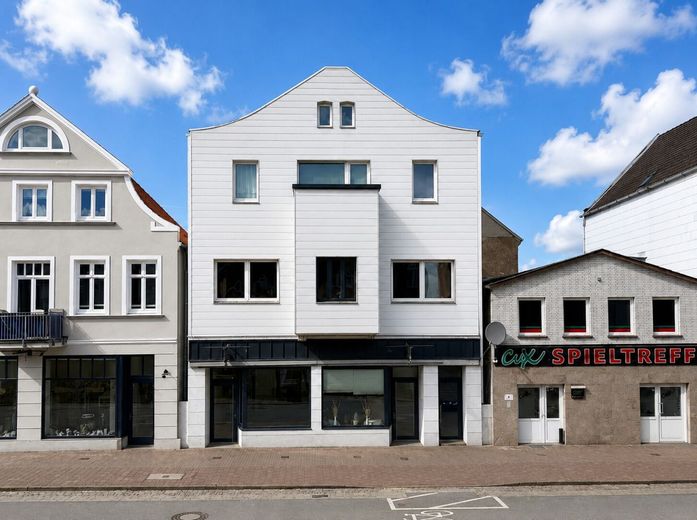 5 Einheiten | Seltene Kapitalanlage direkt am Hafen
von Cuxhaven, Lotsenviertel – Front Ansicht