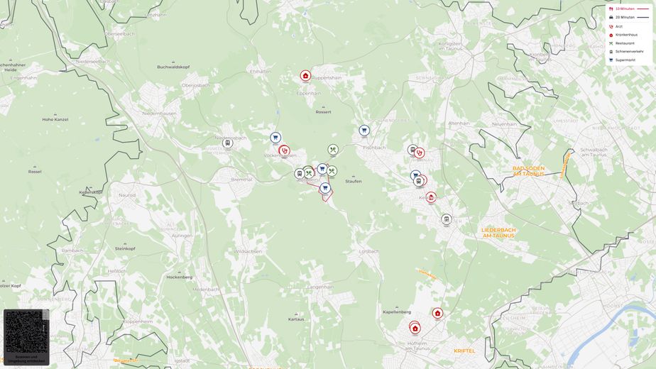 Maisonette-Wohnung mit Großzügigkeit und Komfort - modernes Wohnen auf zwei Ebenen – Site plan (macro)
