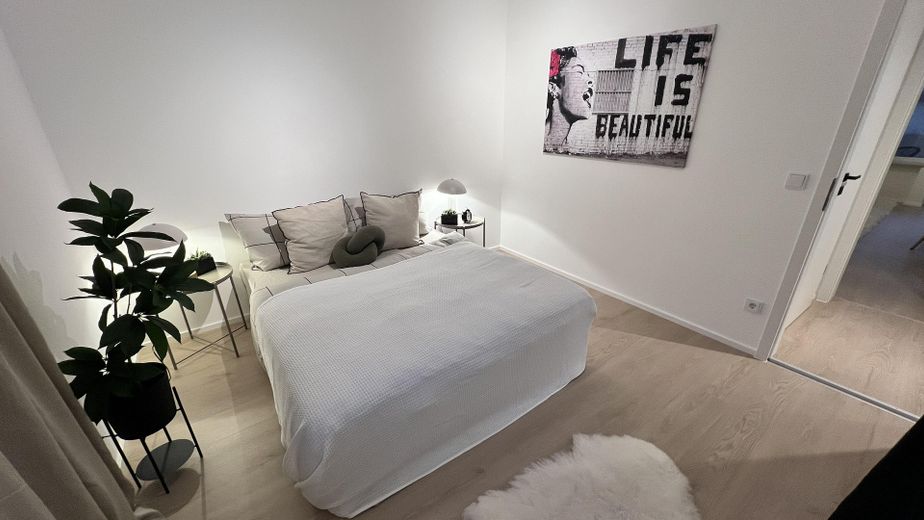 Kompaktes Schlafzimmer