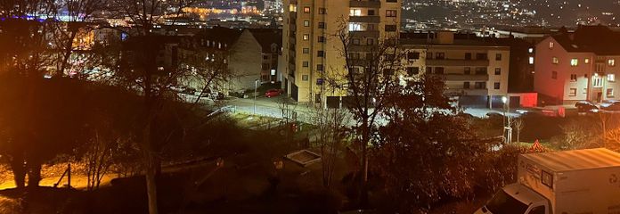 Ausblick bei Nacht