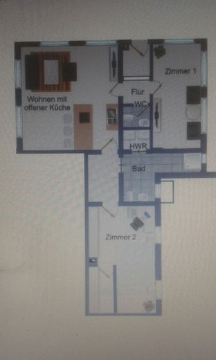 Grundriss Wohnung