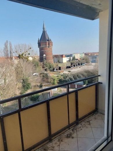 sonniger Balkon