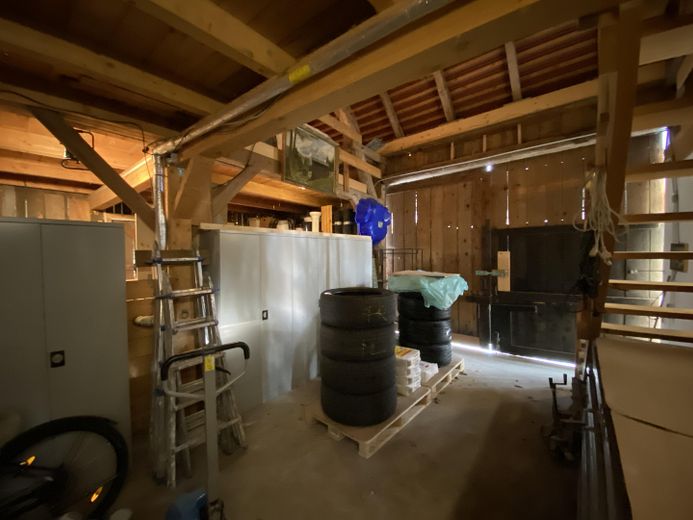 Garage in der Remise