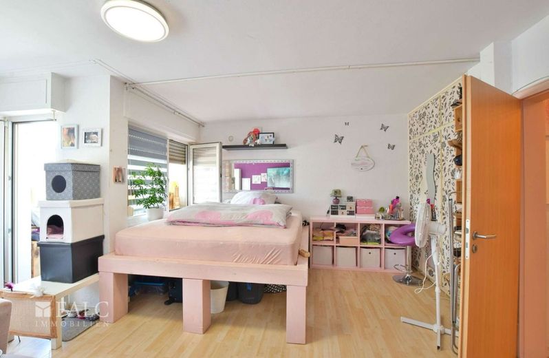 Vermietete 1 Zimmer Wohnung in Bergheim! – Schlafbereich