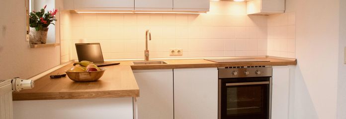 Apartamento de 1 habitación en planta baja con terraza - cocina equipada moderna y cabina de ducha