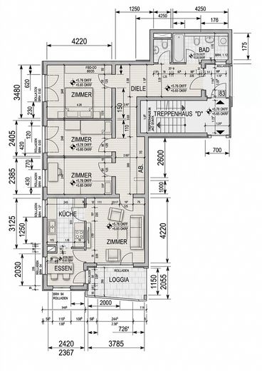 Wassernähe: Helle 4-Zimmer-Wohnung mit Loggia & Tiefgarage in Berlin-Friedrichshagen – Foto 12