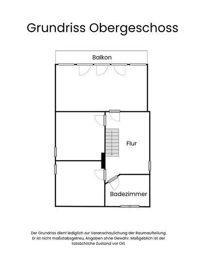 OHNE MAKLER! Freistehendes EFH auf 1.416 m² – seltenes Grundstück in zentraler Lage von Hennef – Obergeschoss