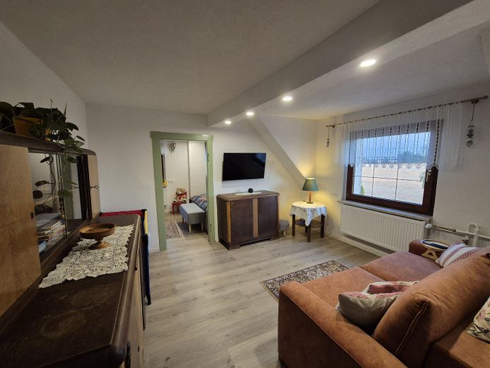 Haus mit Garten und Pool, unweit von Jessen/E. und Holzdorf-Ost – Gästezimmer