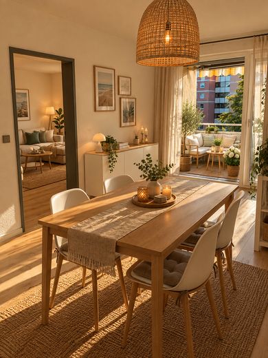 Prati di Brandt: appartamento di proprietà di 3,5 locali con garage opzionale – Ess- oder Chillbereich