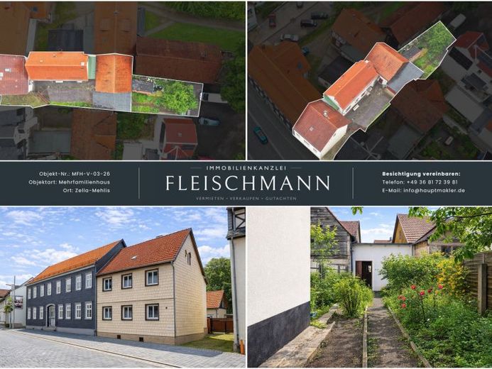 Historisches 2-Familienhaus mit Scheune und großem Entwicklungspotenzial – Foto 1