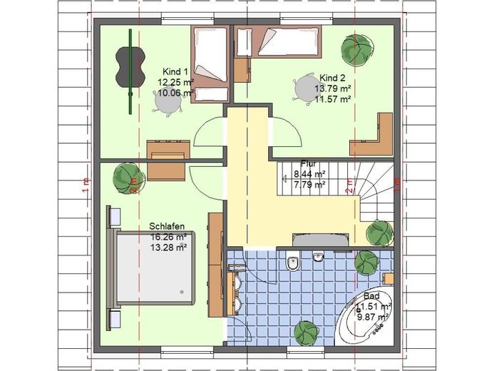 + (Traum)-haus bauen + Grundstück inklusive – Bild 7