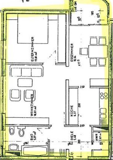 Erstbezug nach Renovierung – Moderne 3-Zimmer-Wohnung mit Balkon und traumhaftem Ausblick Saarlouis – Foto 5