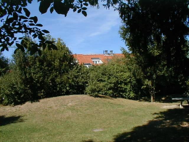 Park hinterm Haus
