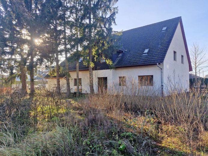 MFH mit  Baugrundstück - seltene Chance in Oranienburg – Hausansicht vom 2. Bauplatz