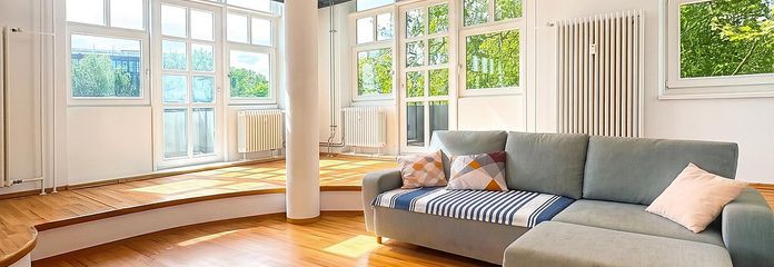 Potsdamer Platz – Lichte Maisonette am Park: Bezugsfrei, Provisionsfrei! – Grüne Oase – Top City Lage!