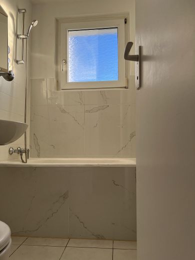 Stilvolle, neu sanierte 1-Zimmer Wohnung inkl. Balkon und EBK – Bad